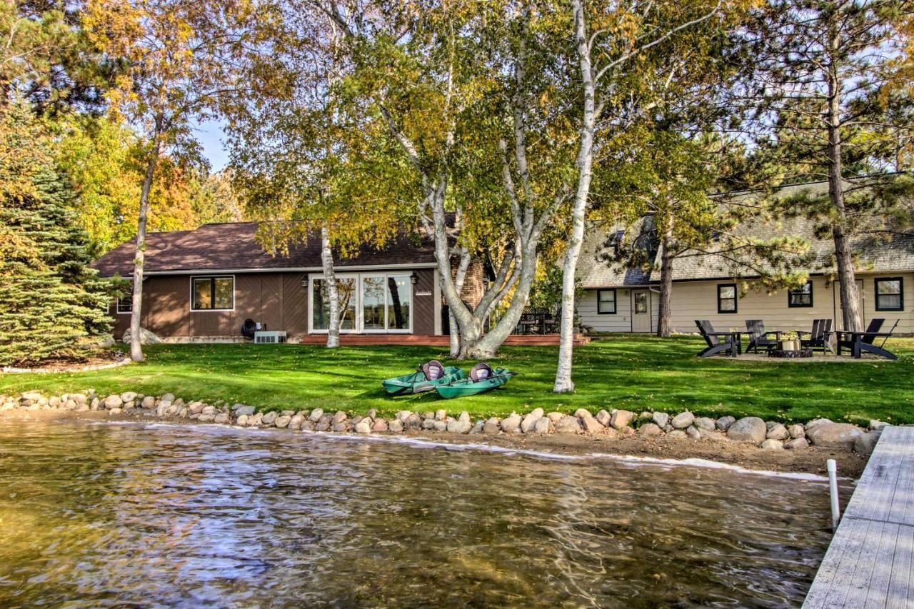 Pelican Lake Getaway On Stunning Peninsula! Pequot Lakes Exterior photo