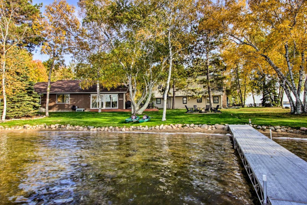 Pelican Lake Getaway On Stunning Peninsula! Pequot Lakes Exterior photo